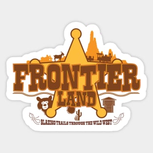 Frontierland Sticker